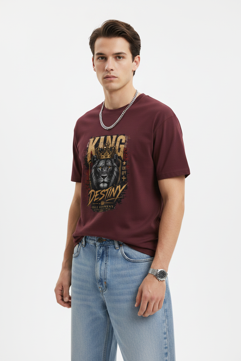 👑 King’s Destiny Graphic Unisex T-shirt