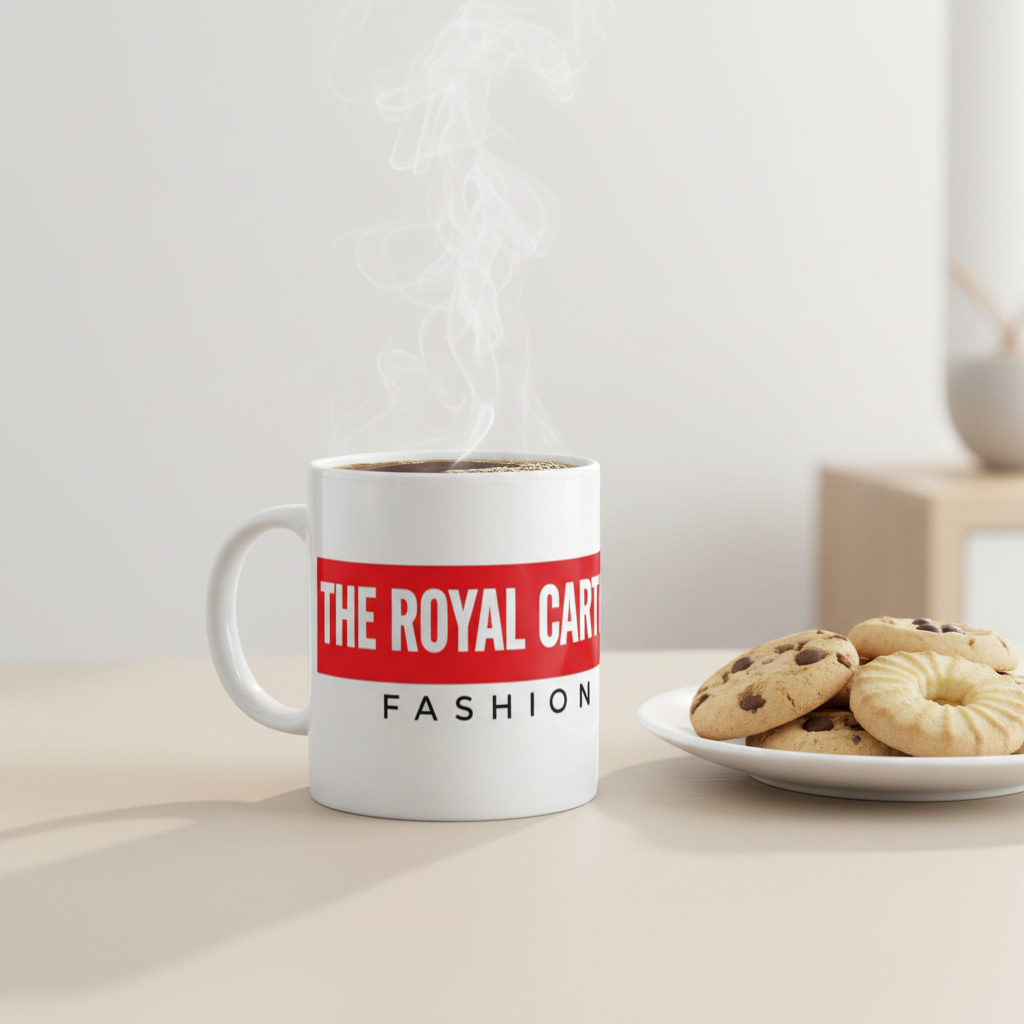 ☕ The Royal Cartel Fashion Signature Coffee Mug