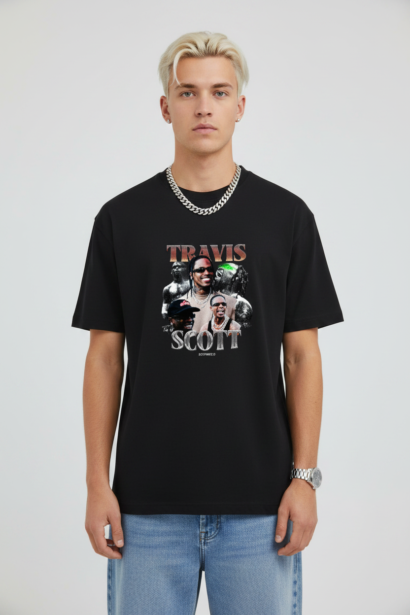 Travis Scott Vintage Streetwear Unisex T-shirt