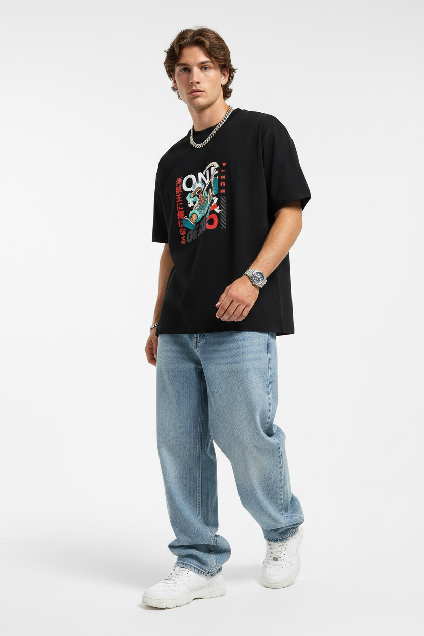One Piece Luffy Gear 5 Premium T-shirt | The Royal Cartel Fashion