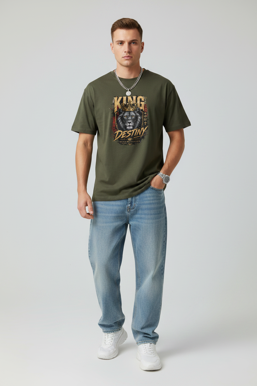 👑 King’s Destiny Graphic Unisex T-shirt