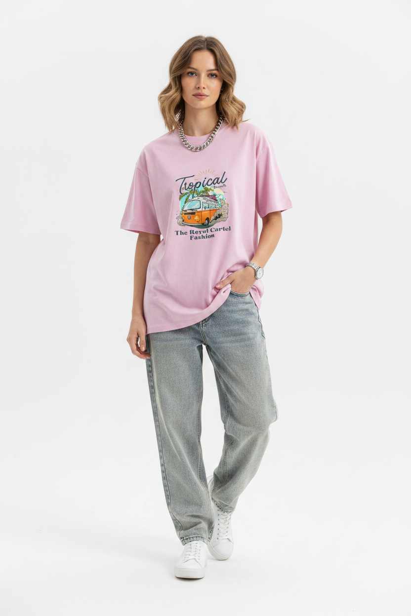 🏖️ Tropical Beach Unisex T-Shirt — The Royal Cartel Fashion