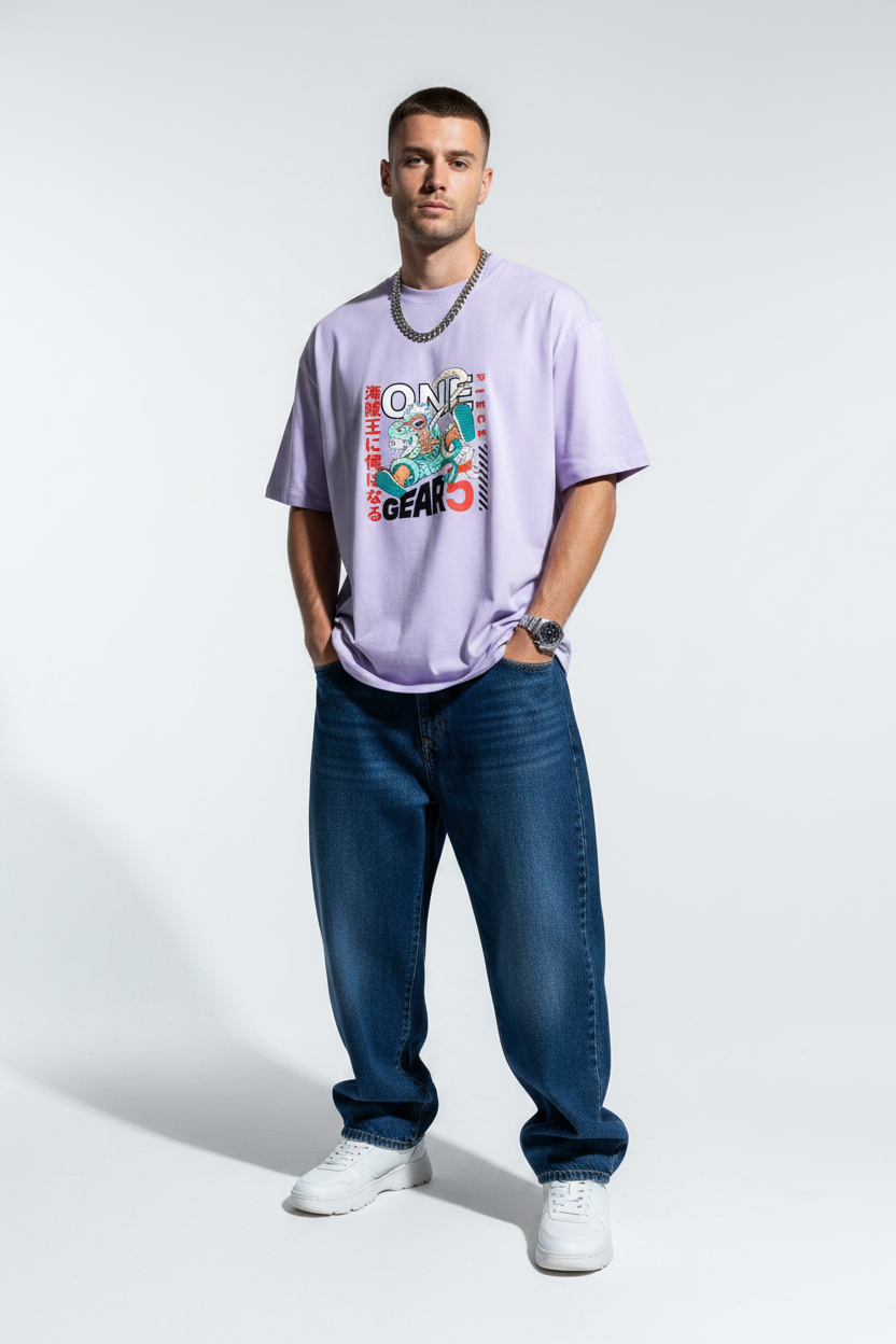 One Piece Luffy Gear 5 Premium T-shirt | The Royal Cartel Fashion