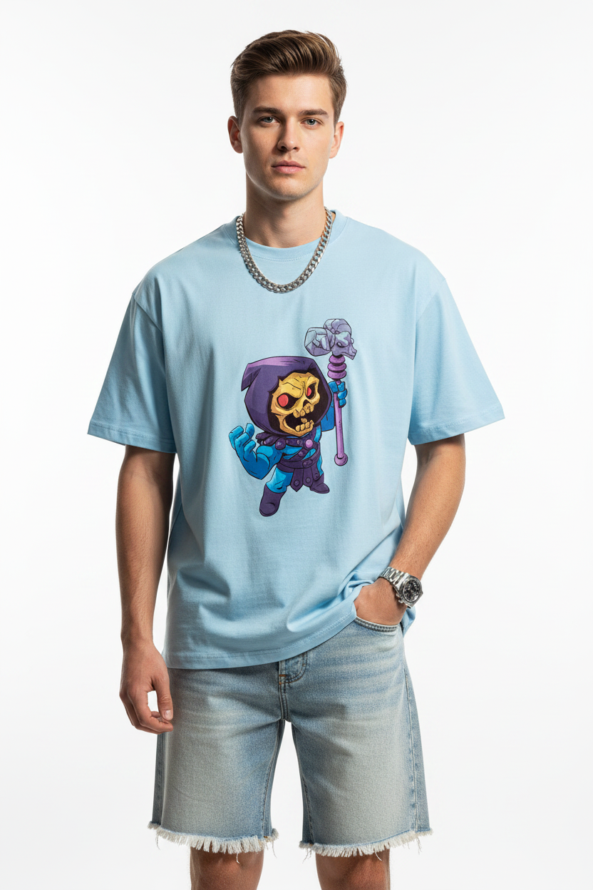 He-Man Skeletor Chibi T-shirt | The Royal Cartel Fashion
