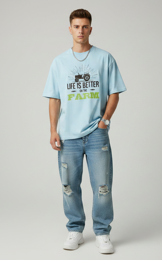 Life Is Better On The Farm Graphic Unisex T-Shirt