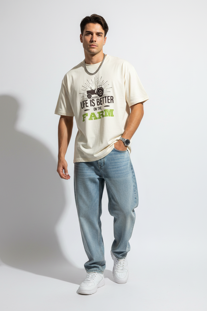 Life Is Better On The Farm Graphic Unisex T-Shirt