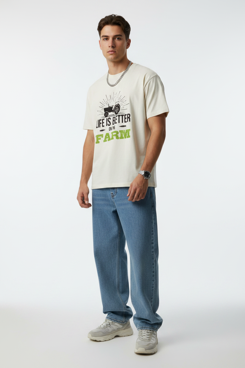 Life Is Better On The Farm Graphic Unisex T-Shirt