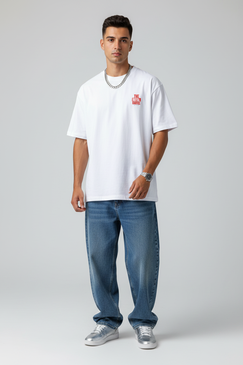 Zeus Thunderous Oversized Unisex T-shirt | The Royal Cartel Fashion